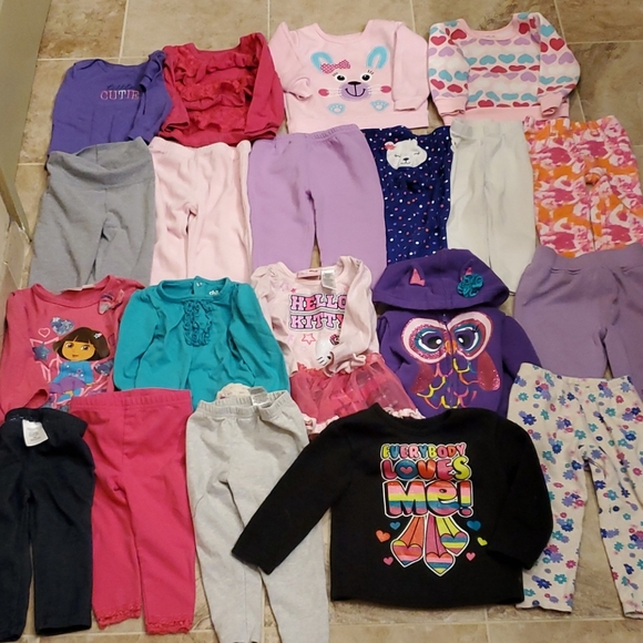 Garanimals Other - Baby girl's 18 month lot of fall and winter clothi